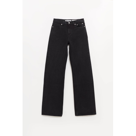 OUR LEGACY OVERDYED HIGHWAY BLACK WATA CUT JEANS